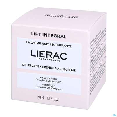 Sie sehen eine Packung Lierac Lift Integral Night Cream Neu 50ml, Produktbild: 04 Lierac Lift Integral Night Cream Neu 50ml, A-Nr.: 5731027 - 04