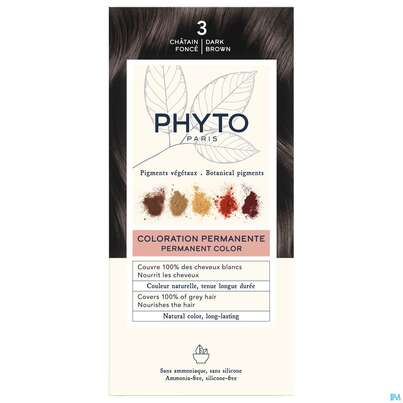 Phytocolor 3 Dunkelbraun Neu 1pk, A-Nr.: 4899463 - 01