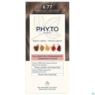 Phytocolor 6.77 Hellbraun Cappucino 1pk, A-Nr.: 4898653 - 02