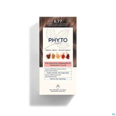 Phytocolor 6.77 Hellbraun Cappucino 1pk, A-Nr.: 4898653 - 03