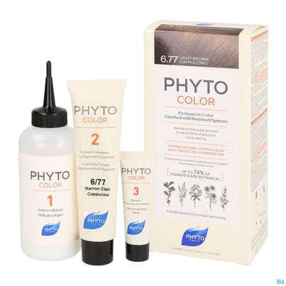 Phytocolor 6.77 Hellbraun Cappucino 1pk, A-Nr.: 4898653 - 06