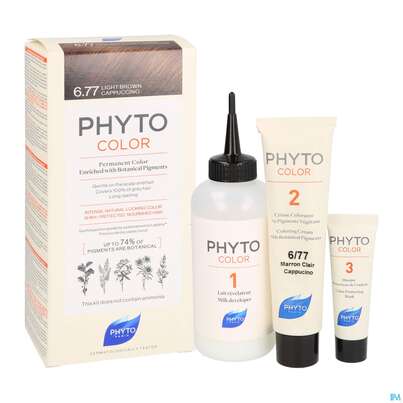 Phytocolor 6.77 Hellbraun Cappucino 1pk, A-Nr.: 4898653 - 07