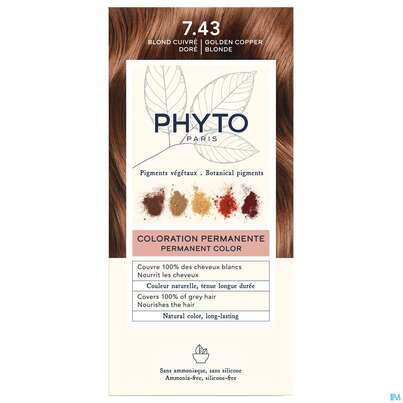 Phytocolor 7.43 Golden Copper Blond 1st, A-Nr.: 5795004 - 01