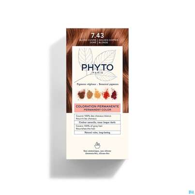 Phytocolor 7.43 Golden Copper Blond 1st, A-Nr.: 5795004 - 02