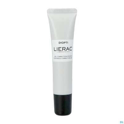 Sie sehen eine Packung Lierac Diopti Poches Puffines Correction Gel 15ml, Produktbild: 05 Lierac Diopti Poches Puffines Correction Gel 15ml, A-Nr.: 5849007 - 05
