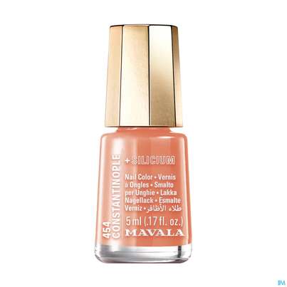 Sie sehen eine Packung Mavala Nagellacke +si 454 Constantinople 5ml, Produktbild: 02 Mavala Nagellacke +si 454 Constantinople 5ml, A-Nr.: 5801383 - 02