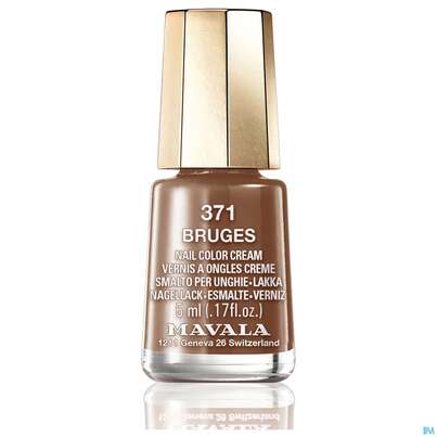 Sie sehen eine Packung Mavala Nagellacke 371 Bruges 5ml, Produktbild: 02 Mavala Nagellacke 371 Bruges 5ml, A-Nr.: 5379435 - 02