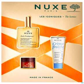 Nuxe Xmas/2023/the Iconics 2023 Hp Oel 50ml+rdm Lip B 15 Creme Fraiche Pl Creme 30ml 1st, A-Nr.: 5808853 - 01