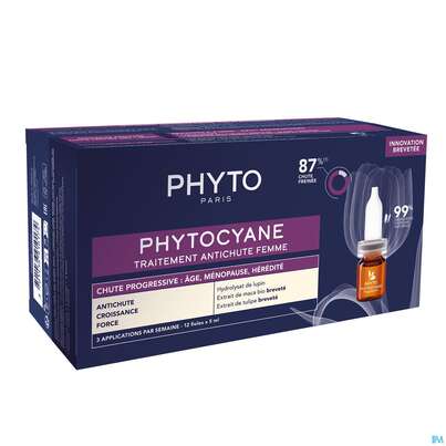 Phytocyane Cyane Frauen 12x 5ml Progressive 60ml, A-Nr.: 5222395 - 03