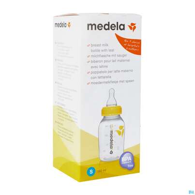 Saugflaschen Medela Milchflasche +muttermilchsauger 1st, A-Nr.: 3695801 - 04