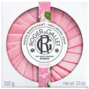 Seifen Roger &amp;amp; Gallet Wellbeing Soap Rose 100g, A-Nr.: 5733368 - 01