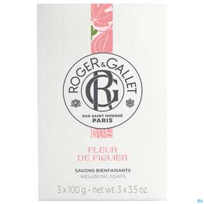 Seifen Roger &amp;amp; Gallet Wellbeing/soap Box Fleur De Figuier 3x100 300g, A-Nr.: 5733440 - 01