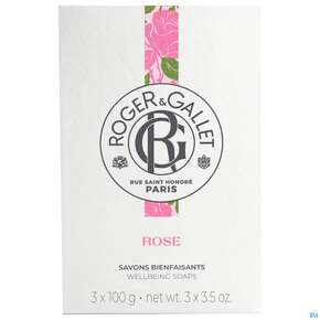 Seifen Roger &amp;amp; Gallet Wellbeing/soap Box Rose 3x100 300g, A-Nr.: 5733486 - 01