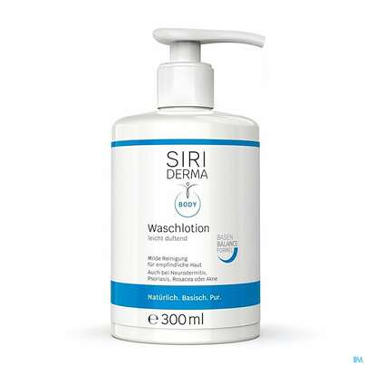 Siriderma Waschlotion Ohne Duftstoffe 300ml, A-Nr.: 3849664 - 01