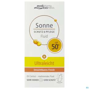 Sonnenprodukte Schutz/+pflege Fluid Lsf50+ 50ml, A-Nr.: 5823887 - 01
