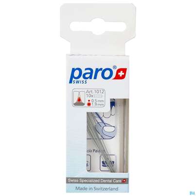 Zahnbuersten Paro Isola Buerste 1,9mm Weiss 10st, A-Nr.: 3570695 - 01