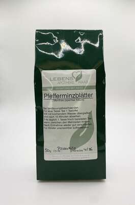 Pfefferpinzblätter 50g, A-Nr.: 8001803 - 01