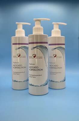 Sie sehen eine Packung Unifarco Avocado Körperlotion, Produktbild: 01 Unifarco Avocado Körperlotion, A-Nr.: 8005882 - 01