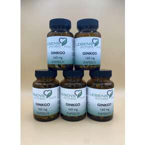 Ginkgo Kapseln 160mg, A-Nr.: 8007941 - 01
