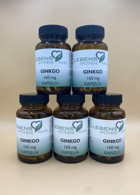 Ginkgo Kapseln 160mg, A-Nr.: 8007941 - 01