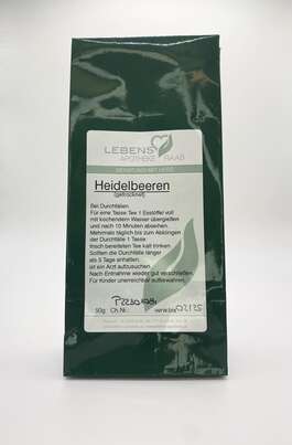 Heidelbeerfrüchte 50g, A-Nr.: 8012327 - 01