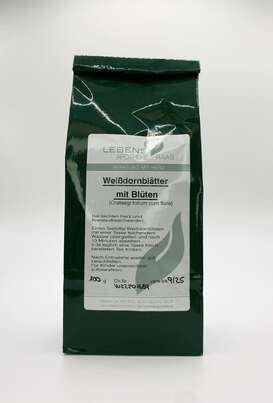 Weißdornblätter mit Blüten 100g, A-Nr.: 8000689 - 01