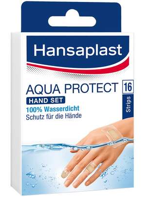 Hansaplast Aqua Protect Hand Set., A-Nr.: 3605436 - 01