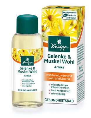 Kneipp Gesundheitsbad Gelenke &amp; Muskel Wohl Arnika 100ml, A-Nr.: 3625456 - 01