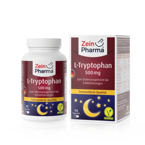 Zeinpharma L-Tryptophan 500 mg Kapseln, A-Nr.: 4159996 - 01