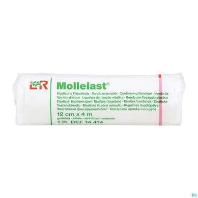 Mullbinden Mollelast Lose 4mx12cm 20st, A-Nr.: 3288639 - 01