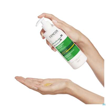 Sie sehen eine Packung Shampoon Vichy/dercos Anti-schuppen Pflege Trockenes Haar 390ml, Produktbild: 12 Shampoon Vichy/dercos Anti-schuppen Pflege Trockenes Haar 390ml, A-Nr.: 4491868 - 12