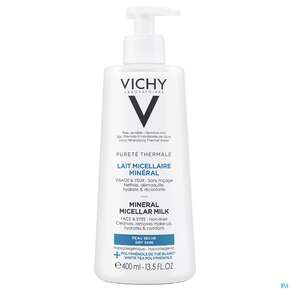 Vichy Purete Thermale Mineral/mizellenmilch Trockene Haut 400ml, A-Nr.: 5178903 - 01