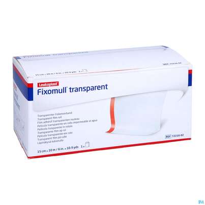 Fixierbinden Fixomull Transparent Fixierverband Wasserfest 10mx15cm 1st, A-Nr.: 3048243 - 03