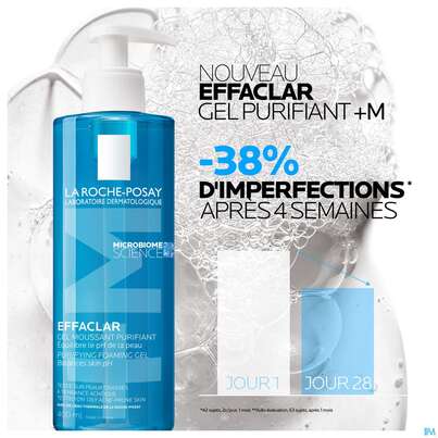La Roche Posay Effaclar Schaeumendes Reinigungsgel Refill 400ml, A-Nr.: 5381828 - 11