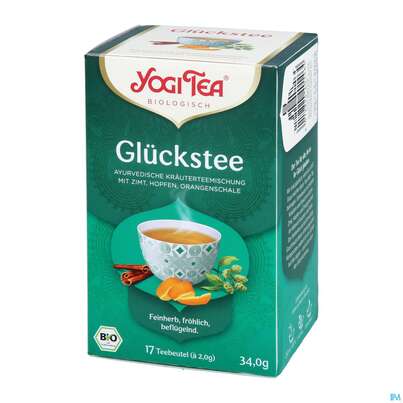 Yogi Tea Bio Glueckstee 34g 17st, A-Nr.: 5750007 - 04