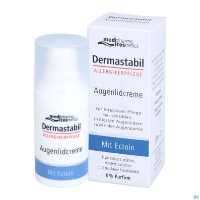 Sie sehen eine Packung Dermastabil Augenlidcreme 15ml, Produktbild: 06 Dermastabil Augenlidcreme 15ml, A-Nr.: 5427246 - 06