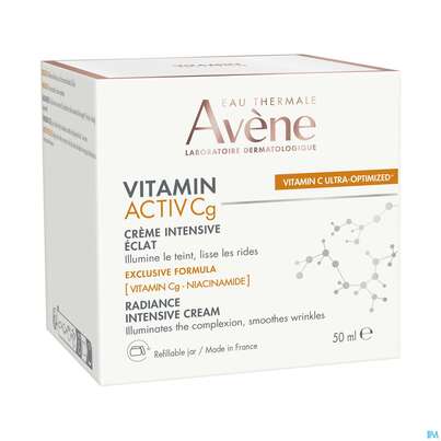 Sie sehen eine Packung Avene Vitamin Activ Cg Intensiv-creme 50ml, Produktbild: 04 Avene Vitamin Activ Cg Intensiv-creme 50ml, A-Nr.: 5826443 - 04