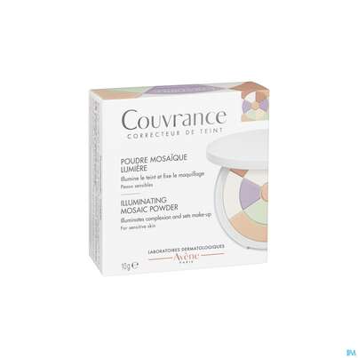 Sie sehen eine Packung Avene Couvrance Mosaikpuder Lumiere Neu 10g, Produktbild: 05 Avene Couvrance Mosaikpuder Lumiere Neu 10g, A-Nr.: 5607304 - 05