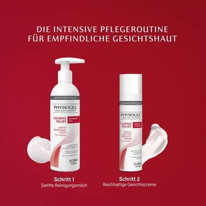 PHYSIOGEL Calming Relief Sanfte Reinigungsmilch für empfindliche, gereizte Haut, A-Nr.: 5388434 - 05