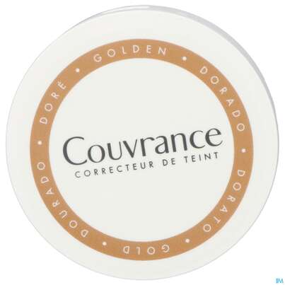 Sie sehen eine Packung Avene Couvrance Kompakt Creme-make-up Gold 1.4 8,5g, Produktbild: 13 Avene Couvrance Kompakt Creme-make-up Gold 1.4 8,5g, A-Nr.: 5862410 - 13