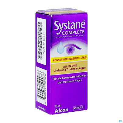 Augentropfen Systane/complete Benetzungstropfen 10ml, A-Nr.: 4955316 - 02