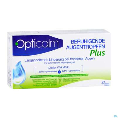 Augentropfen Opticalm Beruhigend Plus Edo 0,5ml 20st, A-Nr.: 4031150 - 03