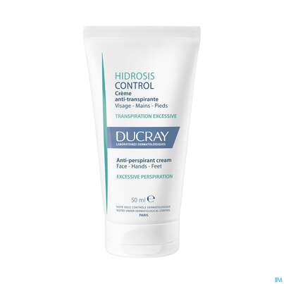 Sie sehen eine Packung Ducray Hidrosis Control Fuss-hand +gesicht Creme Anti-transpirant Neu 50ml, Produktbild: 06 Ducray Hidrosis Control Fuss-hand +gesicht Creme Anti-transpirant Neu 50ml, A-Nr.: 5724180 - 06