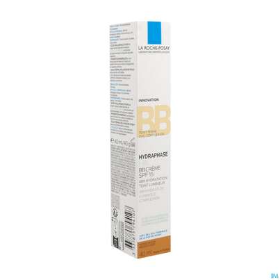 Sie sehen eine Packung La Roche Posay Hydraphase Feuchtigkeitscreme Bb Mittel 40ml, Produktbild: 03 La Roche Posay Hydraphase Feuchtigkeitscreme Bb Mittel 40ml, A-Nr.: 5716039 - 03