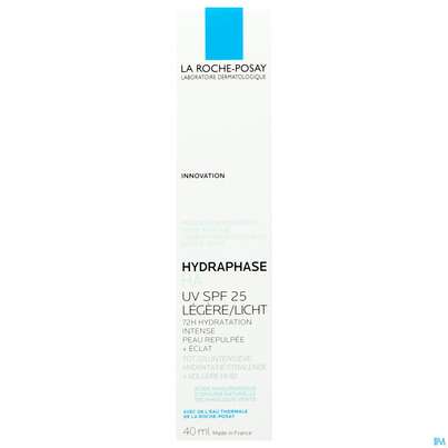 Sie sehen eine Packung La Roche Posay Hydraphase/ha Feuchtigkeitscreme Uv Leicht 40ml, Produktbild: 02 La Roche Posay Hydraphase/ha Feuchtigkeitscreme Uv Leicht 40ml, A-Nr.: 5716016 - 02