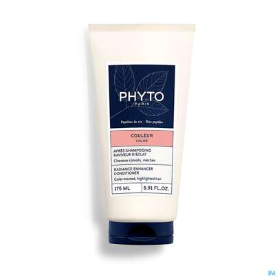 Sie sehen eine Packung Phyto Color Conditioner Radiance Enhancer 175ml, Produktbild: 04 Phyto Color Conditioner Radiance Enhancer 175ml, A-Nr.: 5805168 - 04