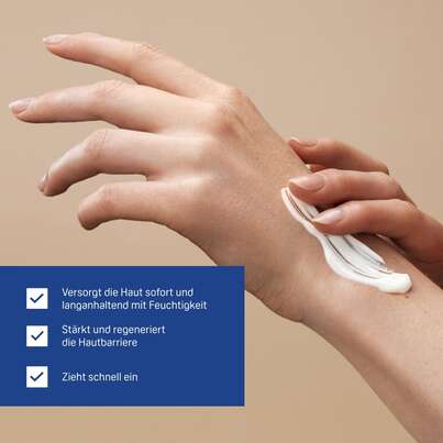 Sie sehen eine Packung PHYSIOGEL® Daily Moisture Therapy Creme für sehr trockene Haut, Produktbild: 02 PHYSIOGEL® Daily Moisture Therapy Creme für sehr trockene Haut, A-Nr.: 5460321 - 02