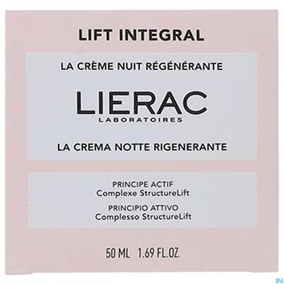 Sie sehen eine Packung Lierac Lift Integral Night Cream Neu 50ml, Produktbild: 02 Lierac Lift Integral Night Cream Neu 50ml, A-Nr.: 5731027 - 02