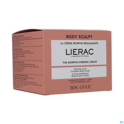 Sie sehen eine Packung Lierac Body/sculpt Morpho-firming Cream 200ml, Produktbild: 04 Lierac Body/sculpt Morpho-firming Cream 200ml, A-Nr.: 5849786 - 04