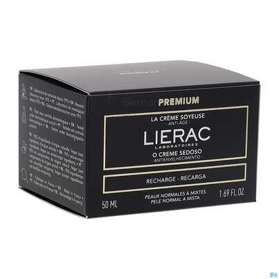 Sie sehen eine Packung Lierac Premium The Silky Cream Refil 50ml, Produktbild: 02 Lierac Premium The Silky Cream Refil 50ml, A-Nr.: 5839322 - 02